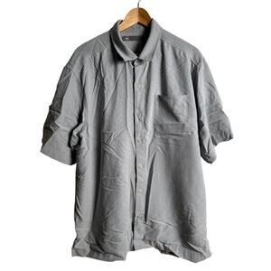 REI Co-op Shirt Mens XL Gray Vented Fishing Camp Hiking Outdoor